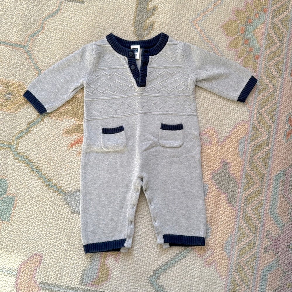 Janie and Jack knit Romper